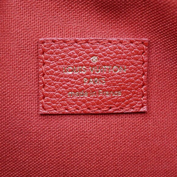 Louis Vuitton  Vosges MM Empreinte Leather Shoulder Bag Red - Picture 13 of 14